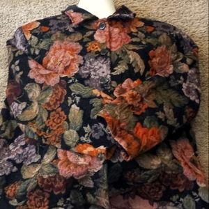 WOMEN'S FLORAL BLAZER